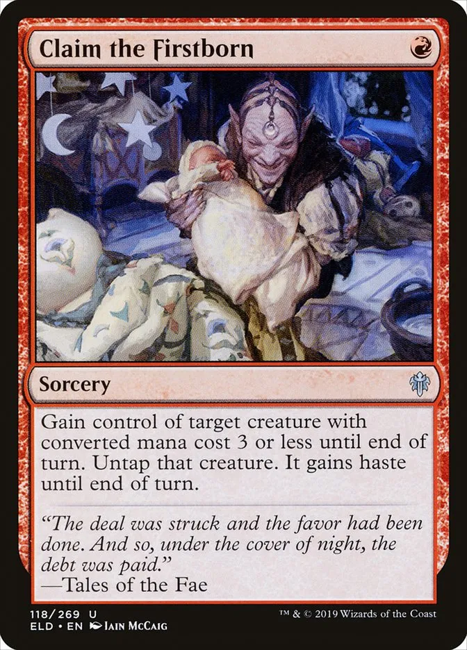 Claim the Firstborn Front Face