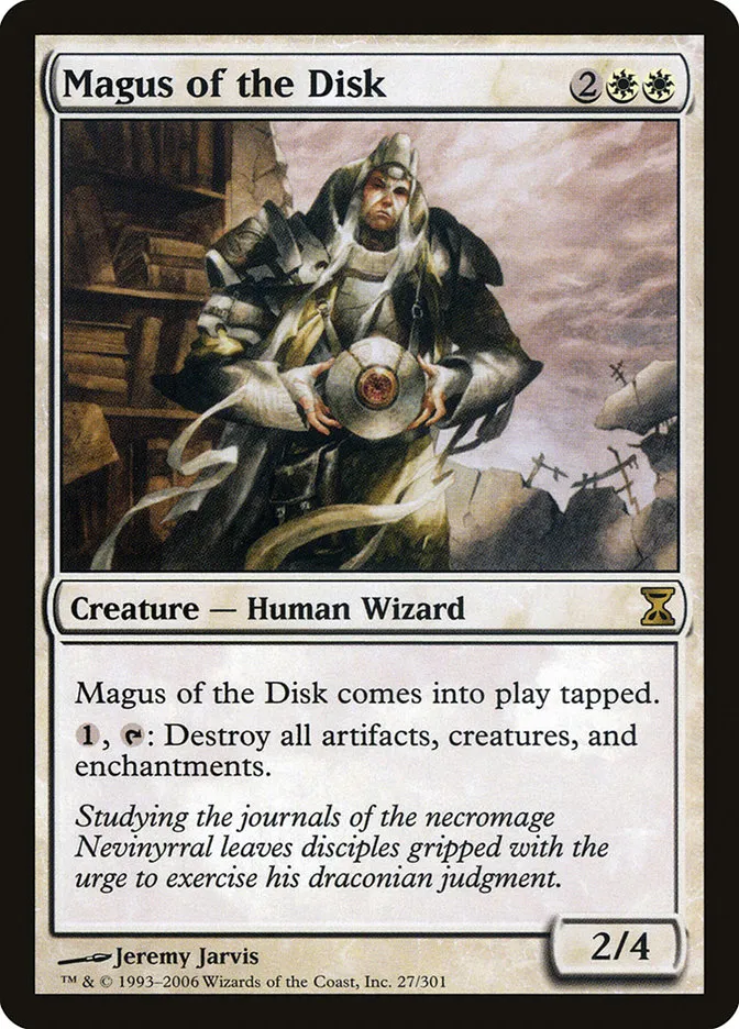 Magus of the Disk Front Face