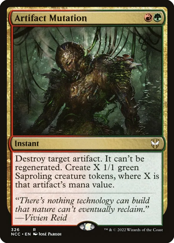 Artifact Mutation Front Face