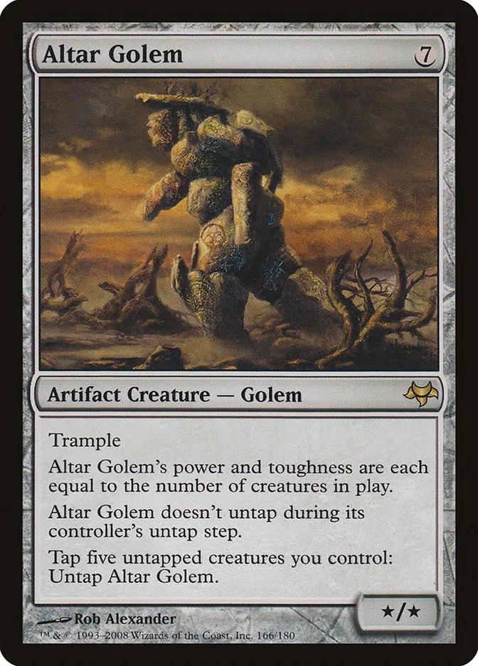 Altar Golem Front Face