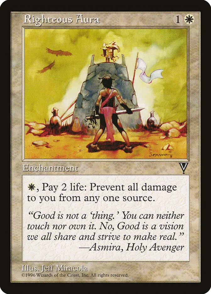 Righteous Aura Front Face