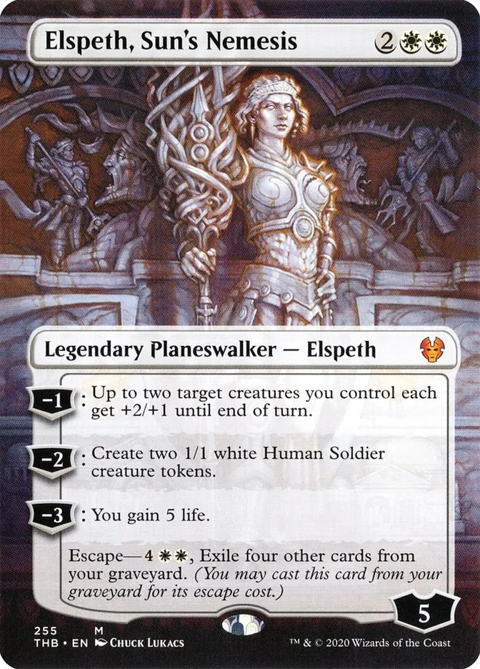 Elspeth, Sun's Nemesis Front Face