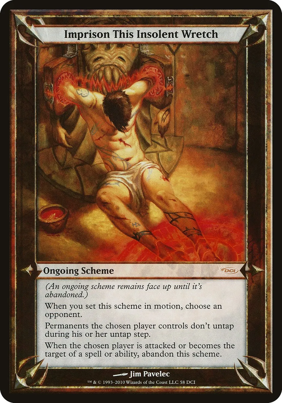 Imprison This Insolent Wretch Front Face