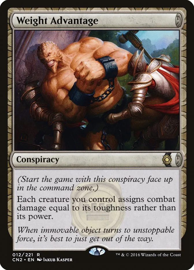 Weight Advantage Front Face