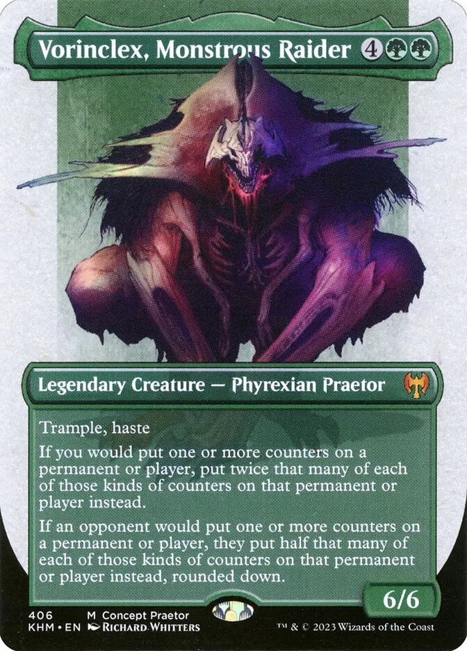 Vorinclex, Monstrous Raider Front Face