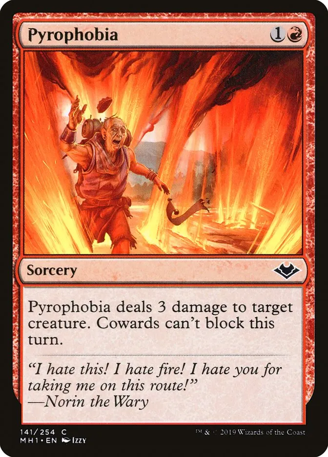 Pyrophobia Front Face