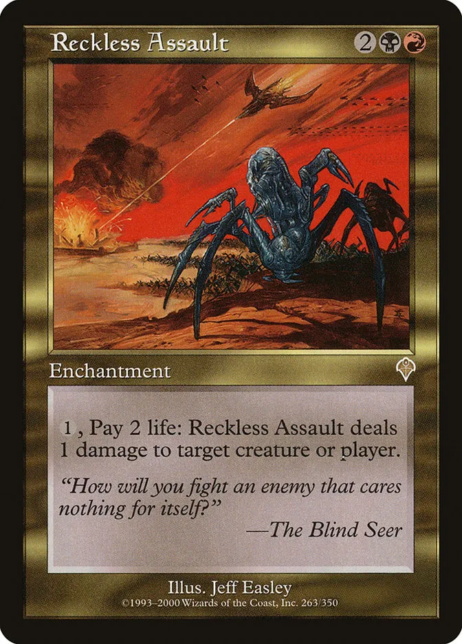 Reckless Assault Front Face