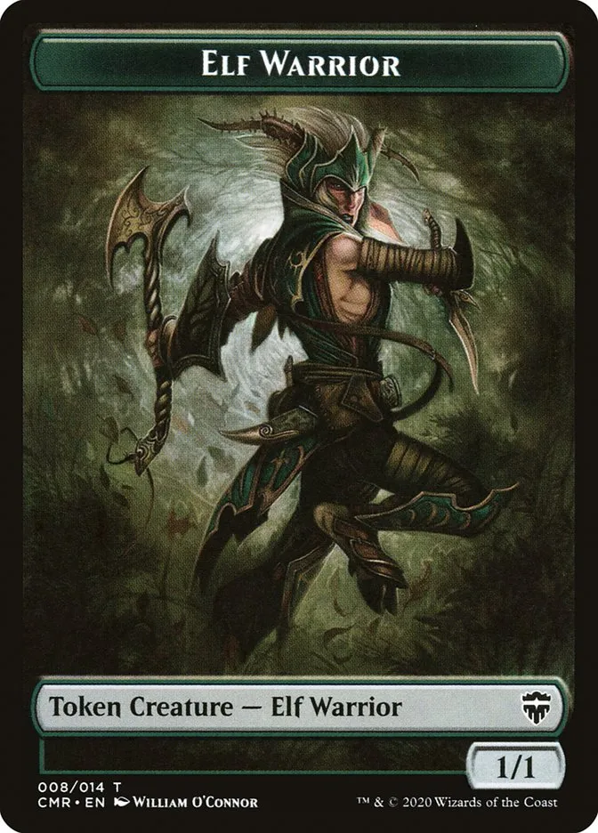 Elf Warrior Front Face