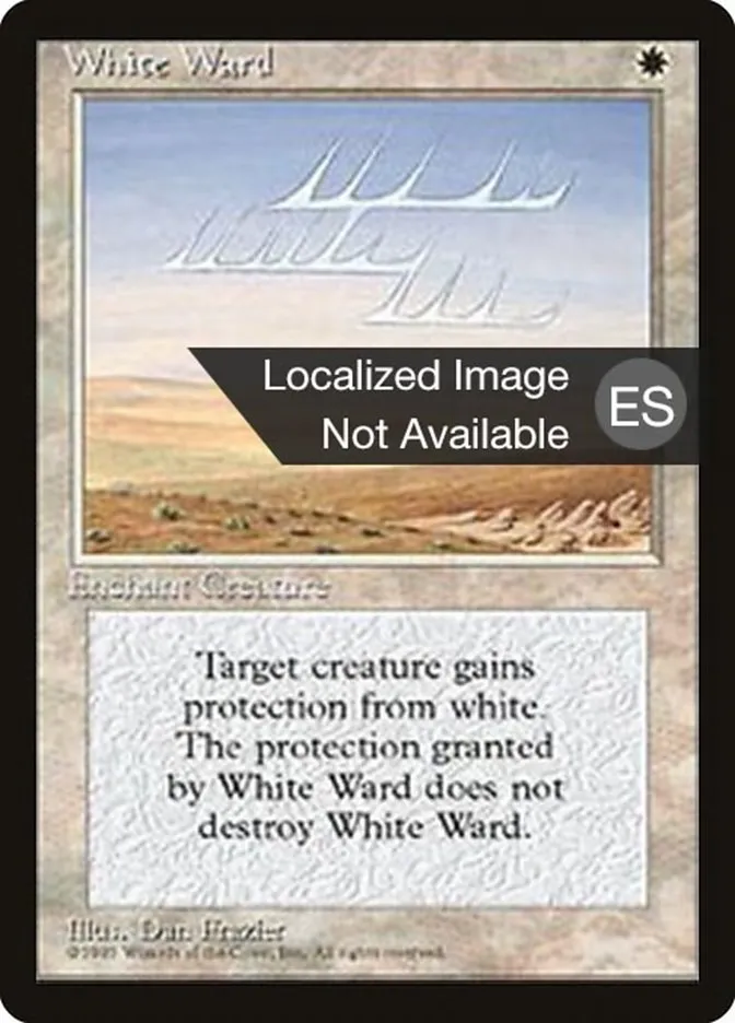 White Ward Front Face
