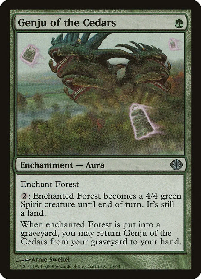 Genju of the Cedars Front Face