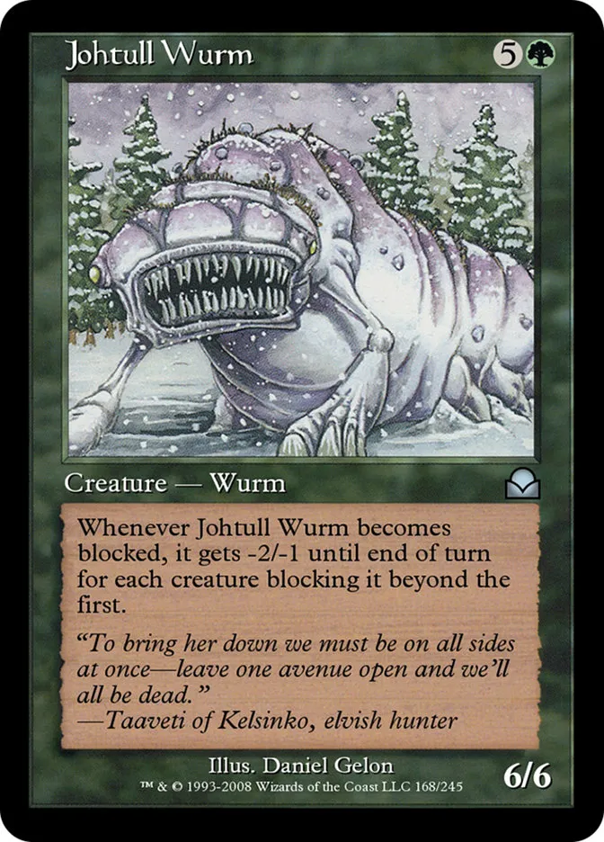 Johtull Wurm Front Face