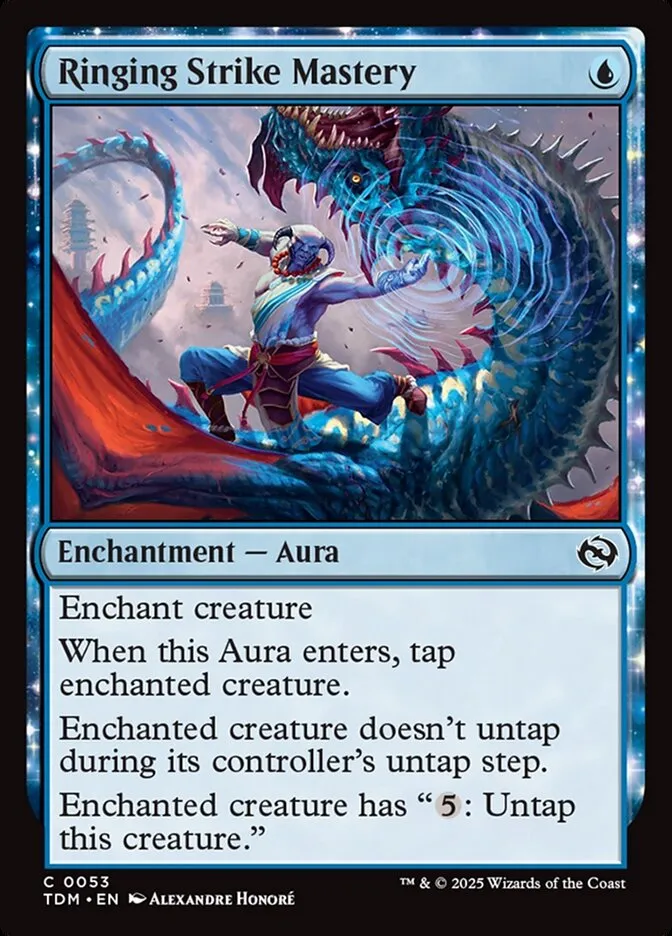 Ringing Strike Mastery Front Face