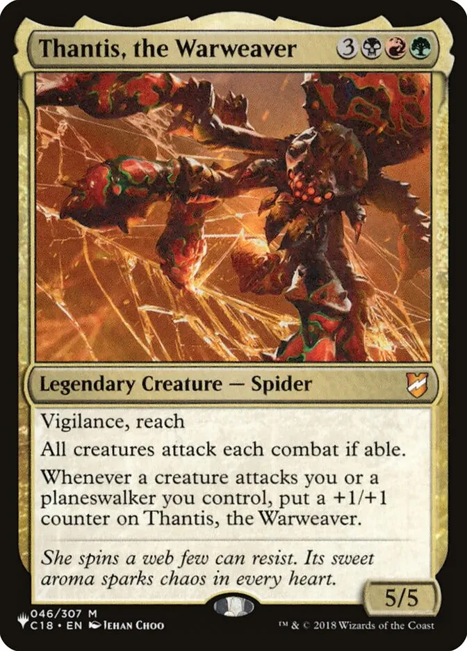 Thantis, the Warweaver Front Face