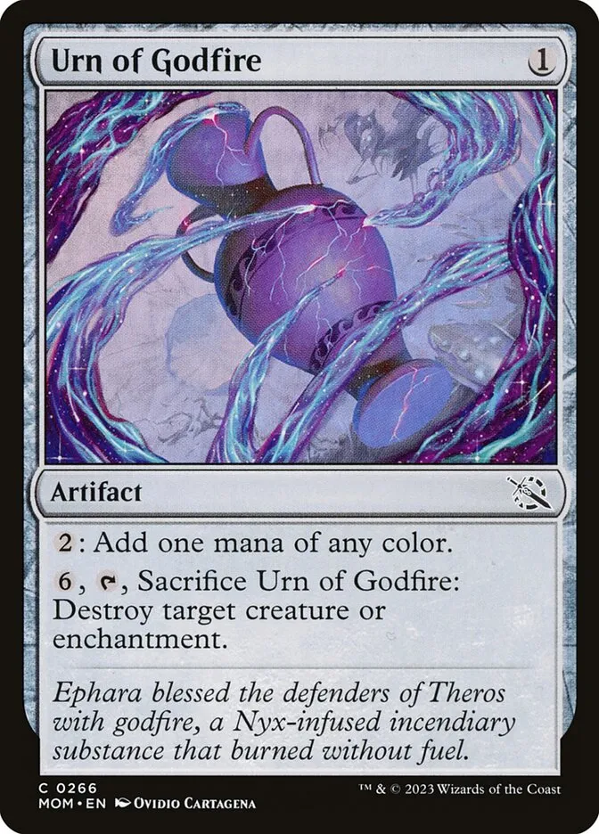 Urn of Godfire Front Face
