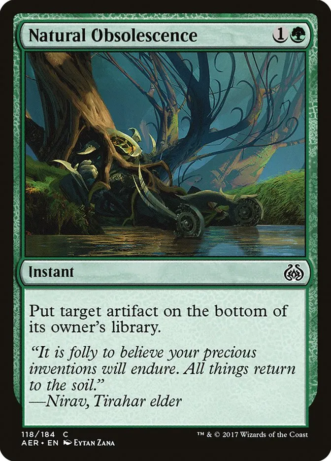 Natural Obsolescence Front Face