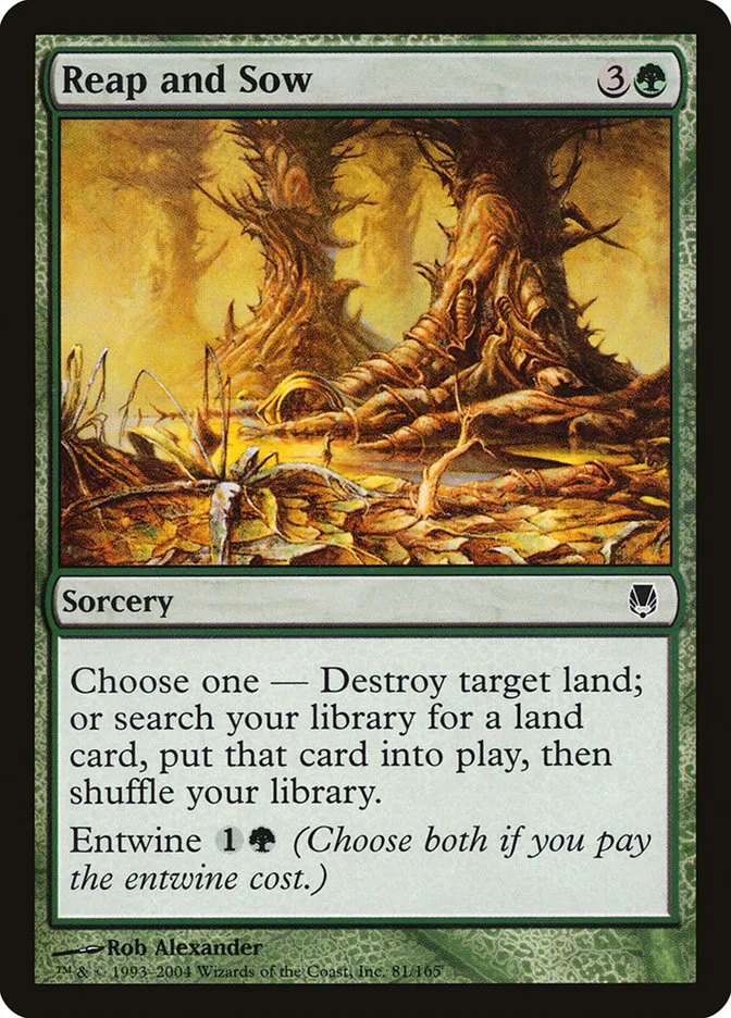 Reap and Sow Front Face