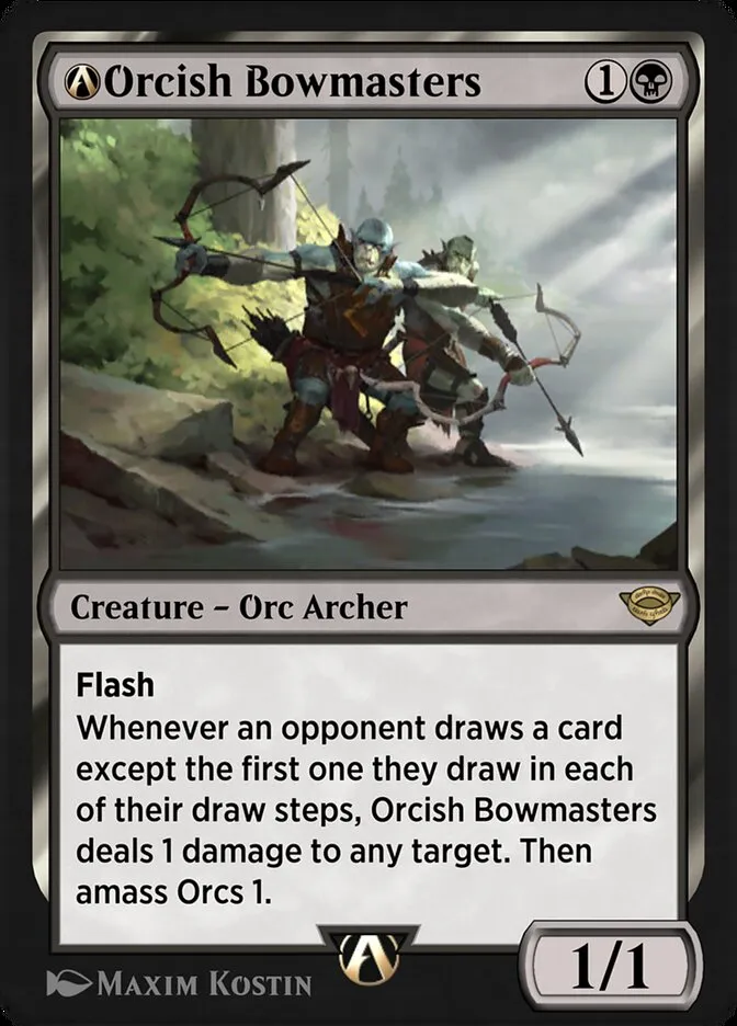 A-Orcish Bowmasters Front Face