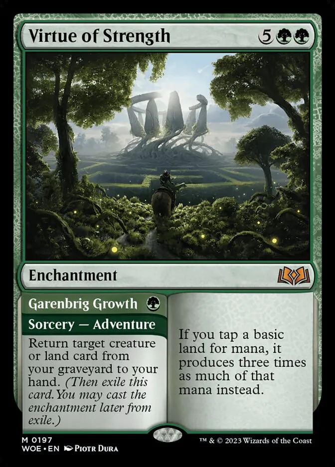 Virtue of Strength // Garenbrig Growth Front Face