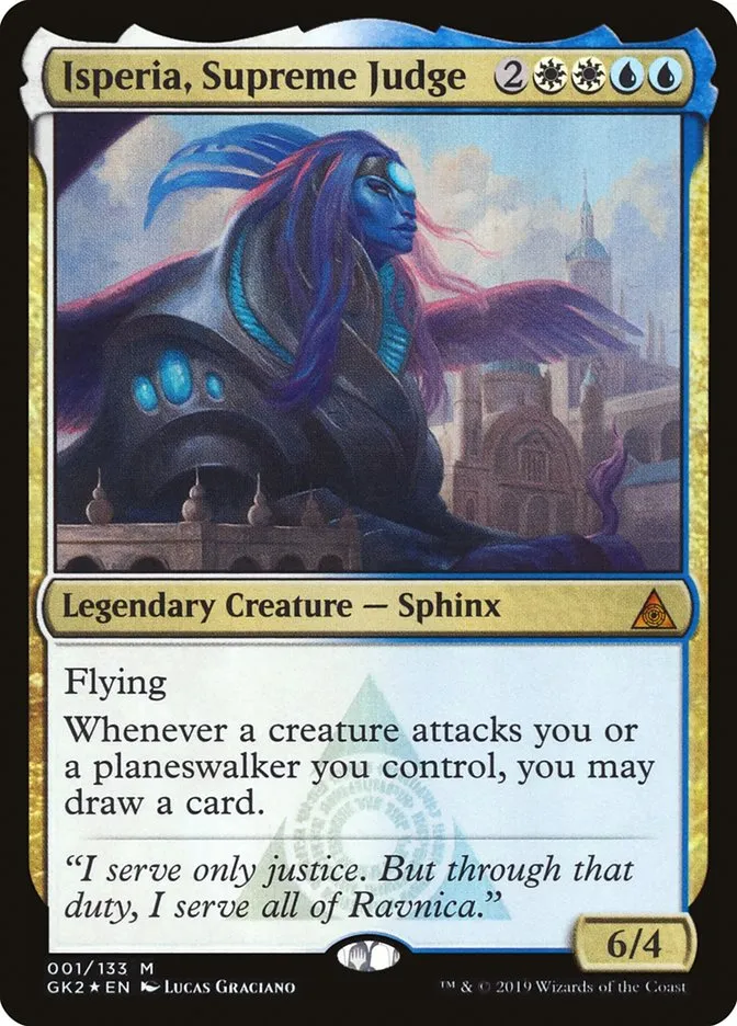 Isperia, Supreme Judge Front Face