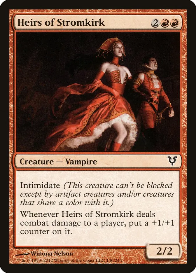 Heirs of Stromkirk Front Face
