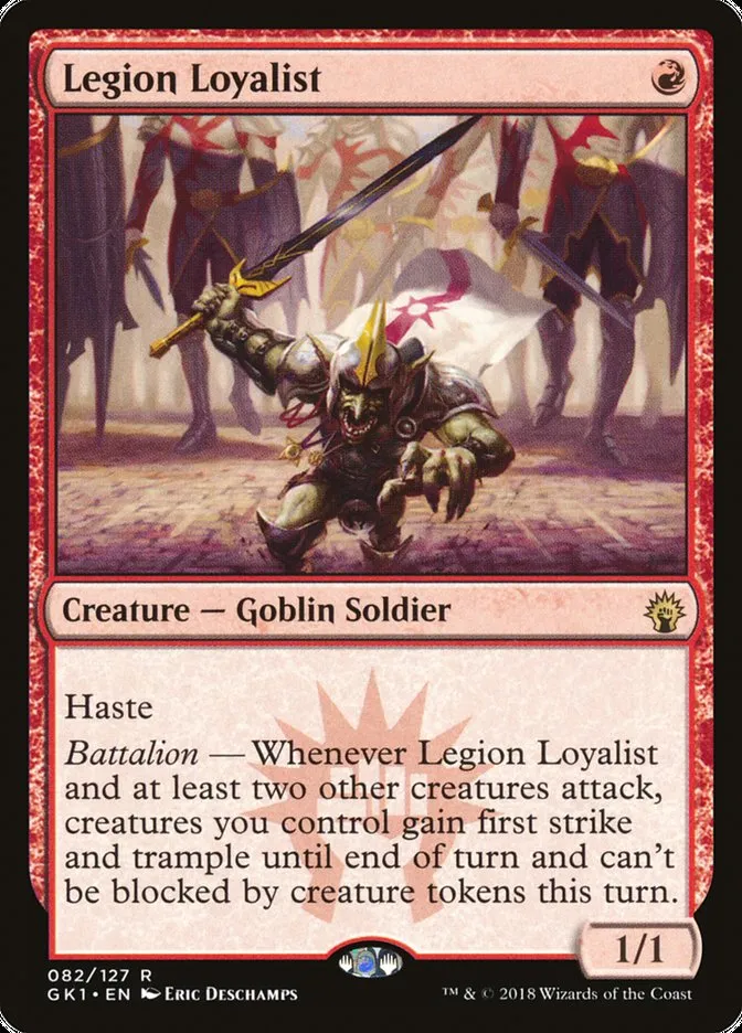 Legion Loyalist Front Face