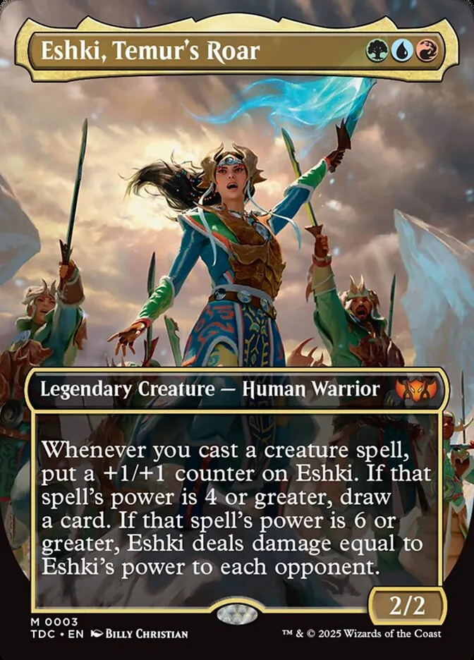 Eshki, Temur's Roar Front Face