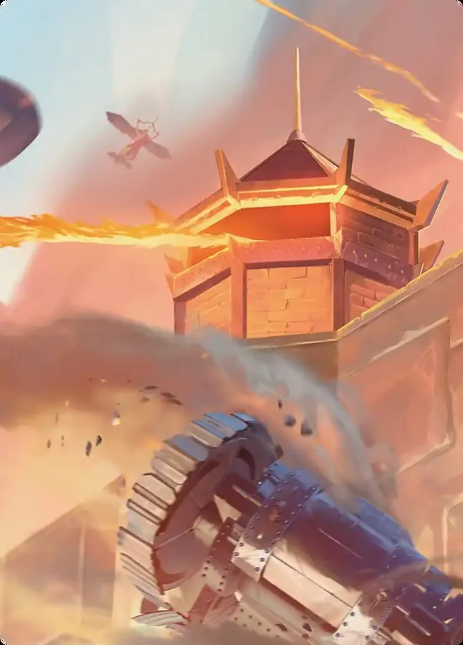 Fire Nation Turret // Fire Nation Turret Front Face