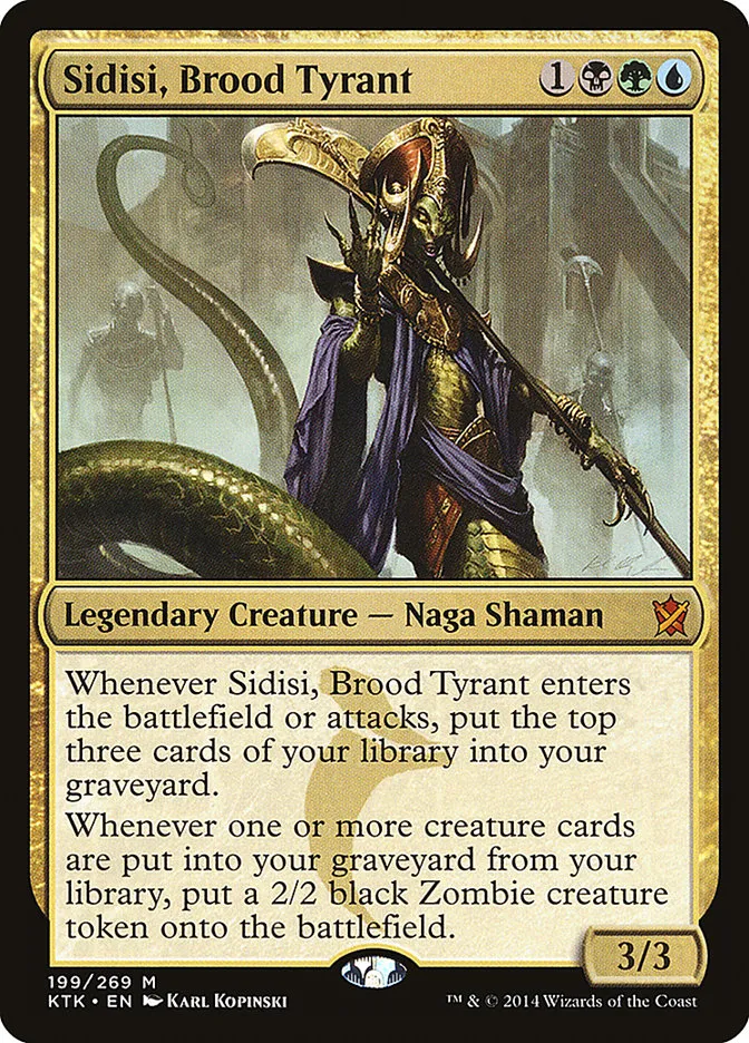Sidisi, Brood Tyrant Front Face