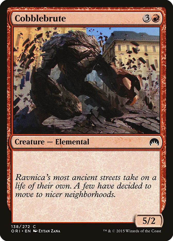 Cobblebrute Front Face