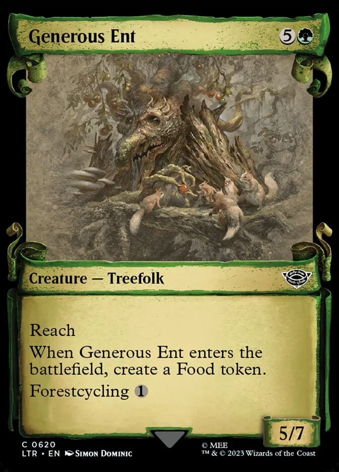 Generous Ent Front Face