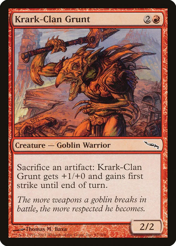 Krark-Clan Grunt Front Face