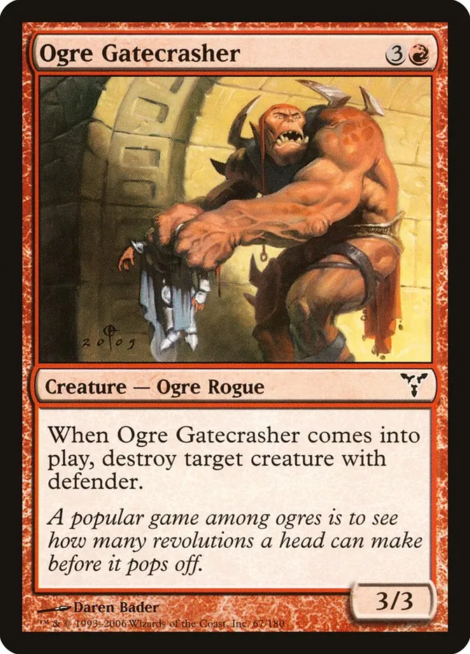 Ogre Gatecrasher Front Face