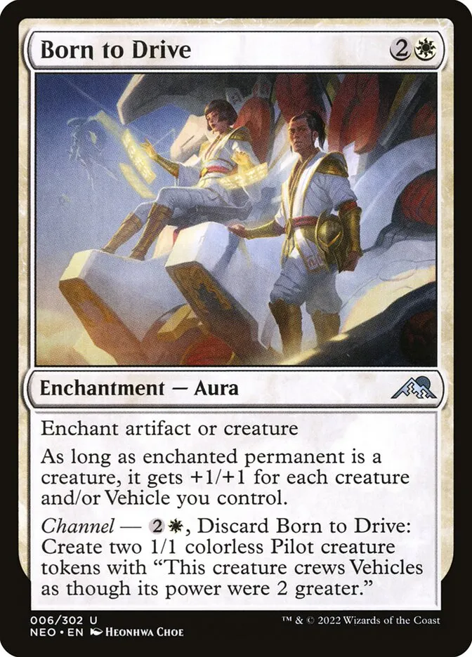 Born to Drive Front Face