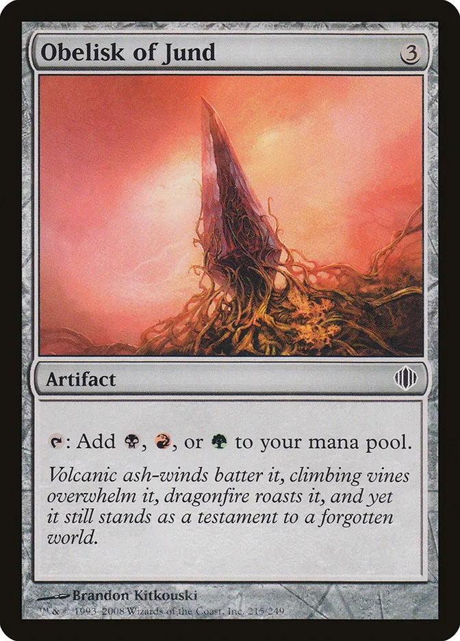 Obelisk of Jund Front Face