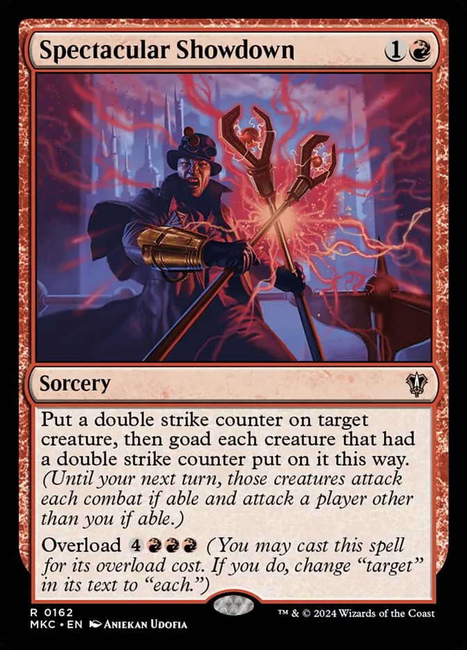 Spectacular Showdown Front Face