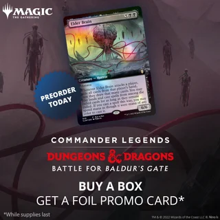 Commander Legends: Battle for Baldur's Gate Key Art